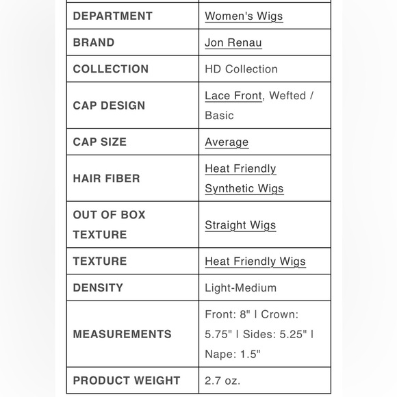 JON RENAU, IGNITE~Petite HD,Synthetic Lace Front, GORGEOUS Color:Toffee Truffle - Picture 8 of 11